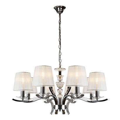 люстры подвесная люстра ilamp omega rm5231/8cr, доставка по Казахстану 