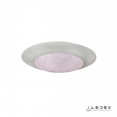 люстры потолочная люстра iledex plain 6146/24w wh белый, доставка по Казахстану 