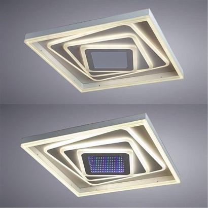 люстры потолочный светодиодный светильник arte lamp multi-space a1433pl-1wh, доставка по Казахстану 