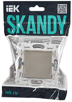 SKANDY Выключ. 1-кл. 10А SK-V01Sh шамп. IEK 