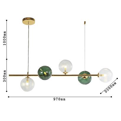 люстры подвесная люстра infilato 4035-5p, доставка по Казахстану 