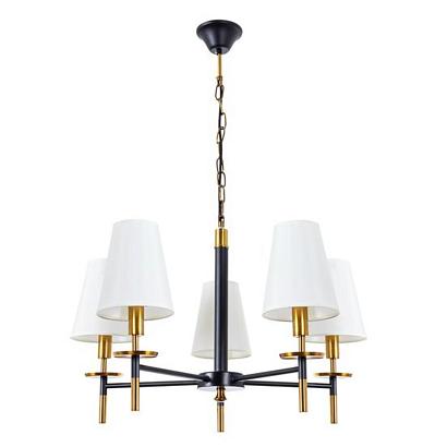люстры подвесная люстра arte lamp riccardo a4075lm-5bk, доставка по Казахстану 