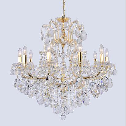 люстра crystal lux isabel sp11 gold/transparent crystal lux 2080/311, доставка по Казахстану 
