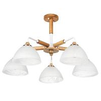 Дополнительная картинка Потолочная люстра Arte Lamp Matthew A5032PL-5BR