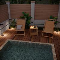 359408 Novotech Светильник ландшафтный переносной ELEGANCE