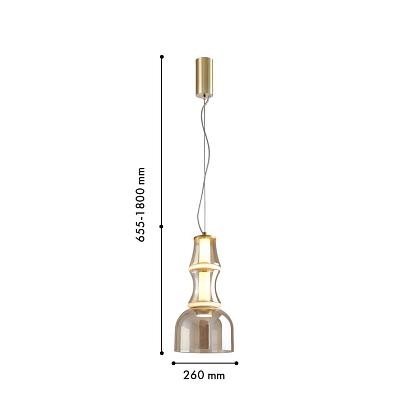подвесной светильник gaudi 4242-2p, доставка по Казахстану 