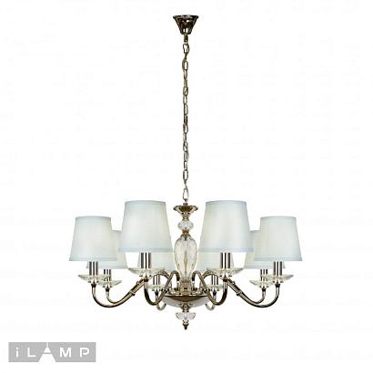 люстры подвесная люстра ilamp dolce vita p2345-8 nic, доставка по Казахстану 