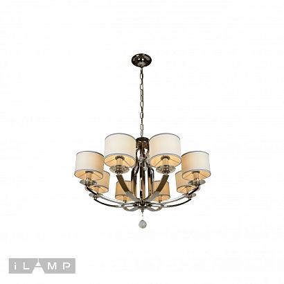 подвесная люстра ilamp urban 88189/8 cr, доставка по Казахстану 