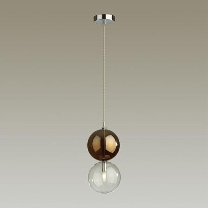 Подвесные Подвесной светильник Odeon Light Pendant Twixy 4980/1B, доставка по Казахстану 