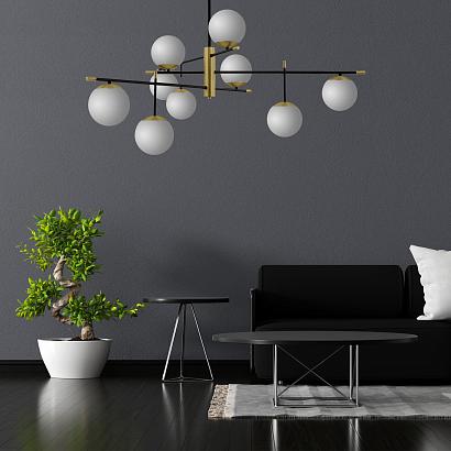 подвесной светильник maytoni nostalgia mod048pl-09g, доставка по Казахстану 