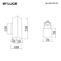 SL1194.401.01 Светильник настенный ST-Luce EARTHY