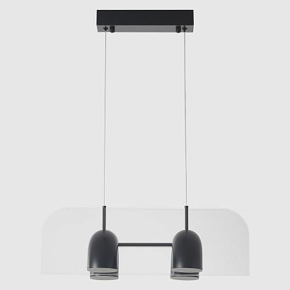 светильник подвесной crystal lux element sp24w led black crystal lux 4020/224, доставка по Казахстану 