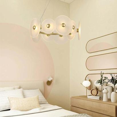 4605-8p подвесная люстра arctium f-promo, доставка по Казахстану 