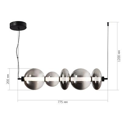 люстры sl6119.413.40 люстра st-luce , доставка по Казахстану 