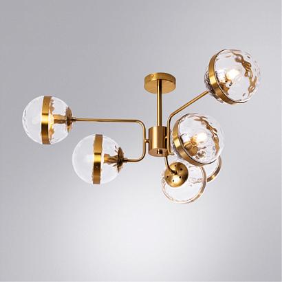 потолочная люстра arte lamp delacrua a7770pl-6pb, доставка по Казахстану 
