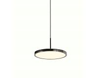 newport 3510 3511/s black glossy , подвесной светильник, black glossy d19*h9,6/250 cm led strip 8w 3100k 125lm, доставка по Казахстану 