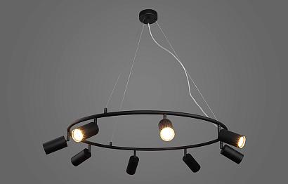 люстры светильник подвесной crystal lux clt 015c8 d800 bl crystal lux 1400/251, доставка по Казахстану 