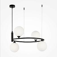 подвесная люстра maytoni ring mod013pl-04b, доставка по Казахстану 