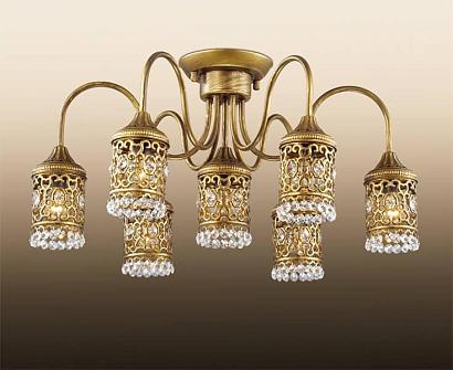 Потолочные Потолочная люстра Odeon Light Salona 2641/7C, доставка по Казахстану 