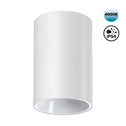 359417 OVER NT24 000 белый Светильник накладной влагозащищённый IP54 LED 10W 170-265V 4000К 830Лм RECTE купить в Алматы svet.kz