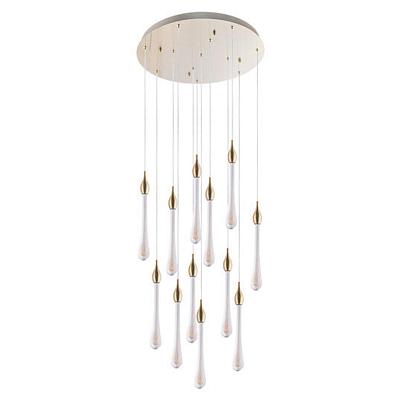 люстры каскадная люстра arte lamp raindrop a1803lm-36pb, доставка по Казахстану 