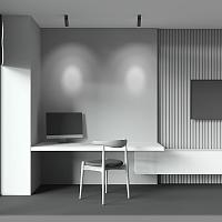 Дополнительная картинка Потолочный светильник Technical C055CL-L12B3K-W-B