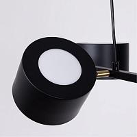 люстра на штанге arte lamp sebastian a7051sp-4bk, доставка по Казахстану 