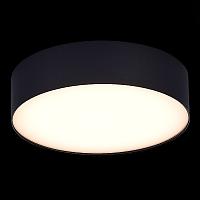 люстры st606.432.27 светильник потолочный черный led 1*27w 3000k 2 340lm ra>85 120° ip20 d220xh55 185-265v, доставка по Казахстану 