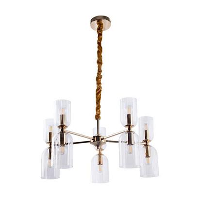 люстры подвесная люстра arte lamp charm a1623lm-10go, доставка по Казахстану 