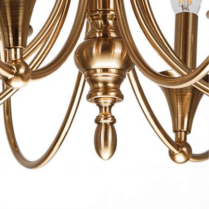 люстры подвесная люстра arte lamp collinetta a4094lm-12pb, доставка по Казахстану 