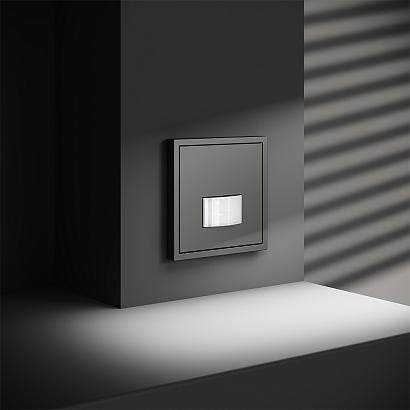 Датчик движения встраиваемый VOLTUM S70, (титан) VLS070506 
