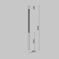 Дополнительная картинка Садово-парковый светильник Outdoor O427FL-L30GF3K