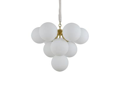 люстры newport 3840 3840/68 с brass , люстра , brass glass matt white d68*h53/150 cm е14 10*60w, доставка по Казахстану 