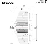 Дополнительная картинка SL1511.202.07 Люстра потолочная ST-Luce 