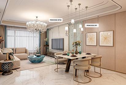 люстра crystal lux princess sp30 crystal lux 2760/330, доставка по Казахстану 