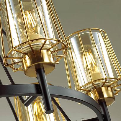 подвесная люстра odeon light dogana 4656/6, доставка по Казахстану 