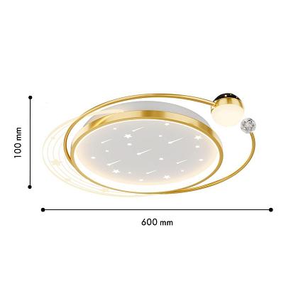 люстры потолочный светильник cruise f-promo 4743-5c, доставка по Казахстану 