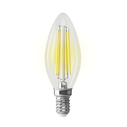 Лампа светодиодная Voltega E14 6,5W 4000K прозрачная VG10-C35E14cold9W-F 7135 купить в Алматы svet.kz