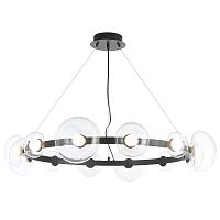 светильник crystal lux bosque sp12 black/transparent crystal lux 0270/312, доставка по Казахстану 