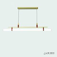 подвесной светильник iledex zoom 9498p-46w-3000k gold&brown&white iledex 9498p-46w-3000k gl-br-wh, доставка по Казахстану 