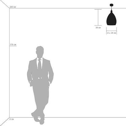 подвесной светильник lightstar genni 798021, доставка по Казахстану 