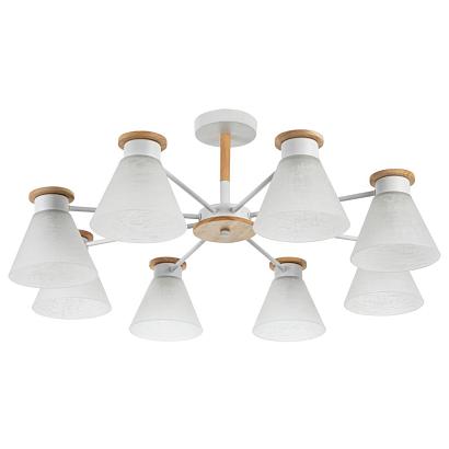 потолочная люстра arte lamp tyler a1031pl-8wh, доставка по Казахстану 