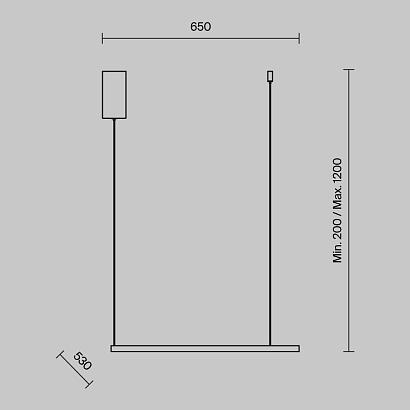 подвесной светильник maytoni mod072pl-l28b3k glint, доставка по Казахстану 
