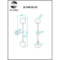 Дополнительная картинка SL1506.201.02 Настенный светильник ST-Luce 