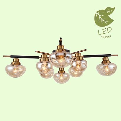 люстры потолочная люстра lussole lgo oahe grlsp-8142, доставка по Казахстану 