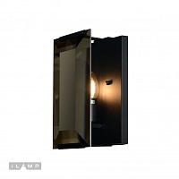 Дополнительная картинка Настенный светильник iLamp Panorama 10090/1W Черный