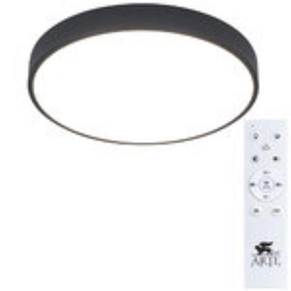 люстры потолочный светодиодный светильник arte lamp arena a2661pl-1bk, доставка по Казахстану 