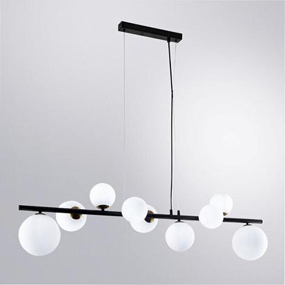 подвесная люстра arte lamp gemini a2243sp-9bk, доставка по Казахстану 
