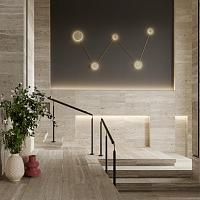 6625/25WL HIGHTECH ODL24 Настенный светильник IP20 LED 25W 3000K 220V TRAVERTINO