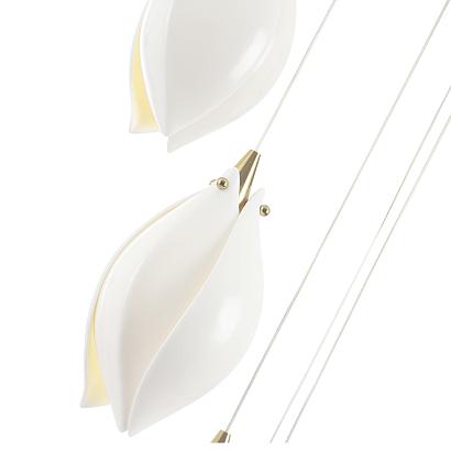 светильник подвесной crystal lux flowers sp9 crystal lux 1780/209, доставка по Казахстану 